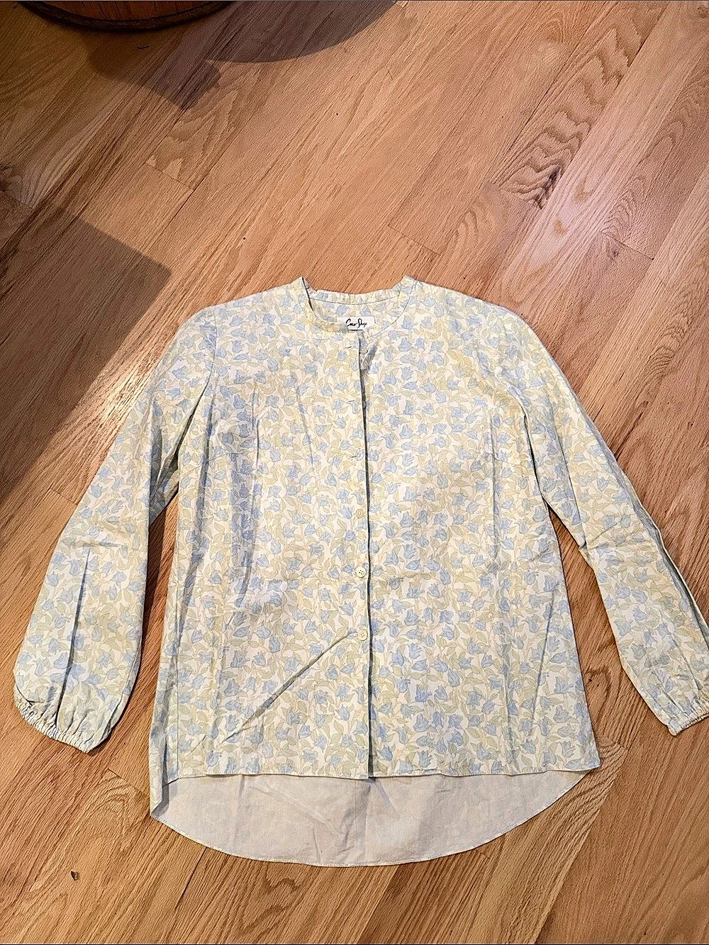 Coco Shop Floral Button Front Top (from St John)